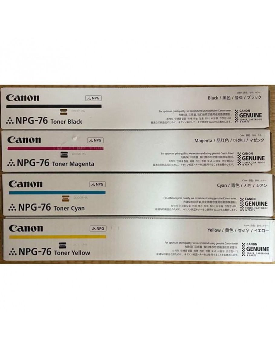 Canon NPG-76 Toner in Cartridge GI-76 Black Use for Ink | PGBK